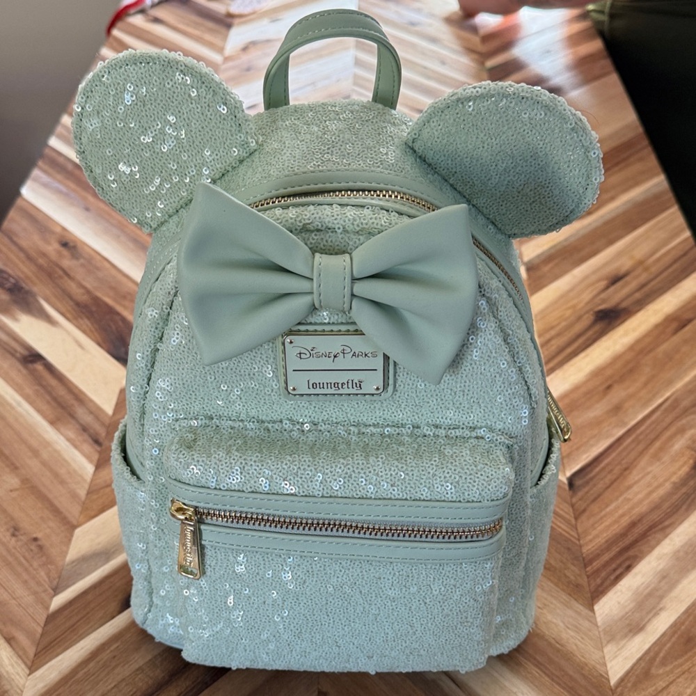 Loungefly Sparkling Mint Kids Backpack